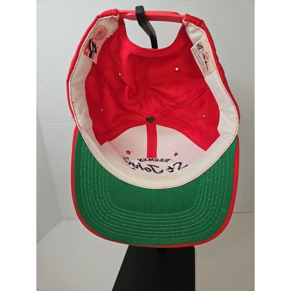 Vintage 1990s St. Johns University Redmen Snapback Hat The Game NCAA Retro Cap - Picture 12 of 16